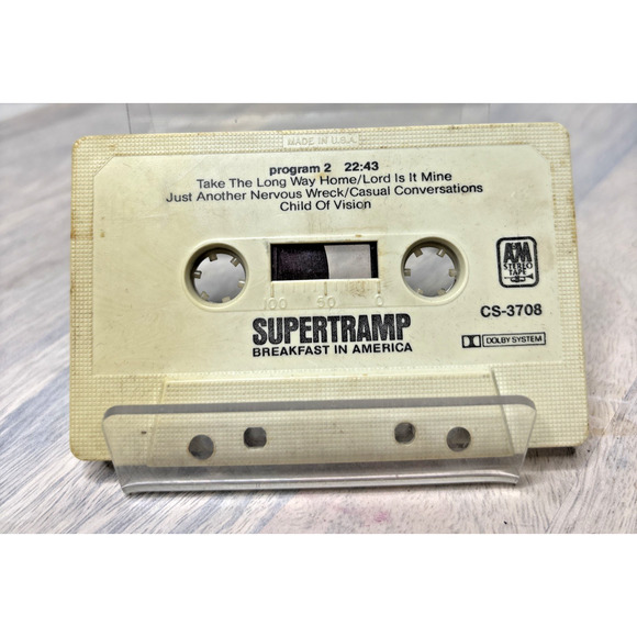 Breakfast in America by Supertramp (Cassette, 1990) - Picture 3 of 4
